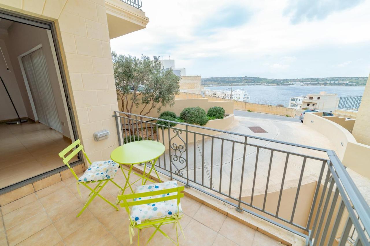 Luxury Seaview & Pool-Hosted By Sweetstay Mellieħa Buitenkant foto